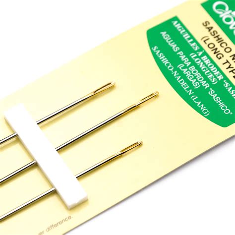 Clover Sashico Needles (Long Type) 3/Package #2009